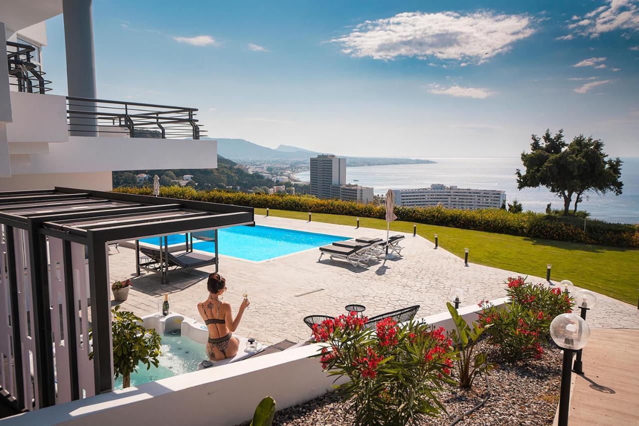 Monte Smith Luxury Villa Rhodes City Dış mekan fotoğraf